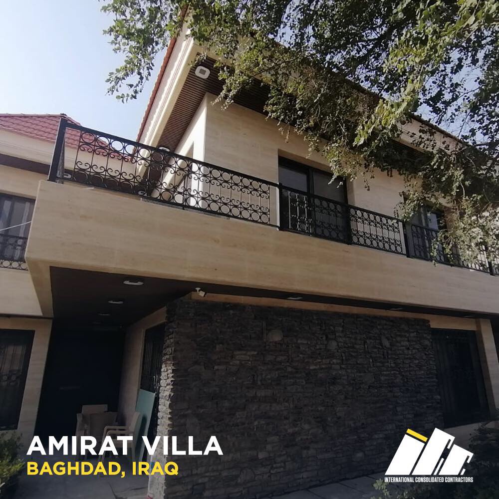 ICC_Contractors's tweet photo. ICC has completed the construction of a villa in Baghdad, Iraq.

From planning to execution to interior design, ICC has used its house expertise to deliver a large complex building

For more info, get in touch on https://t.co/1hxQm8kzxo

#ICC
#InternationalConsolidatedContractors https://t.co/7lcf2hqI3X