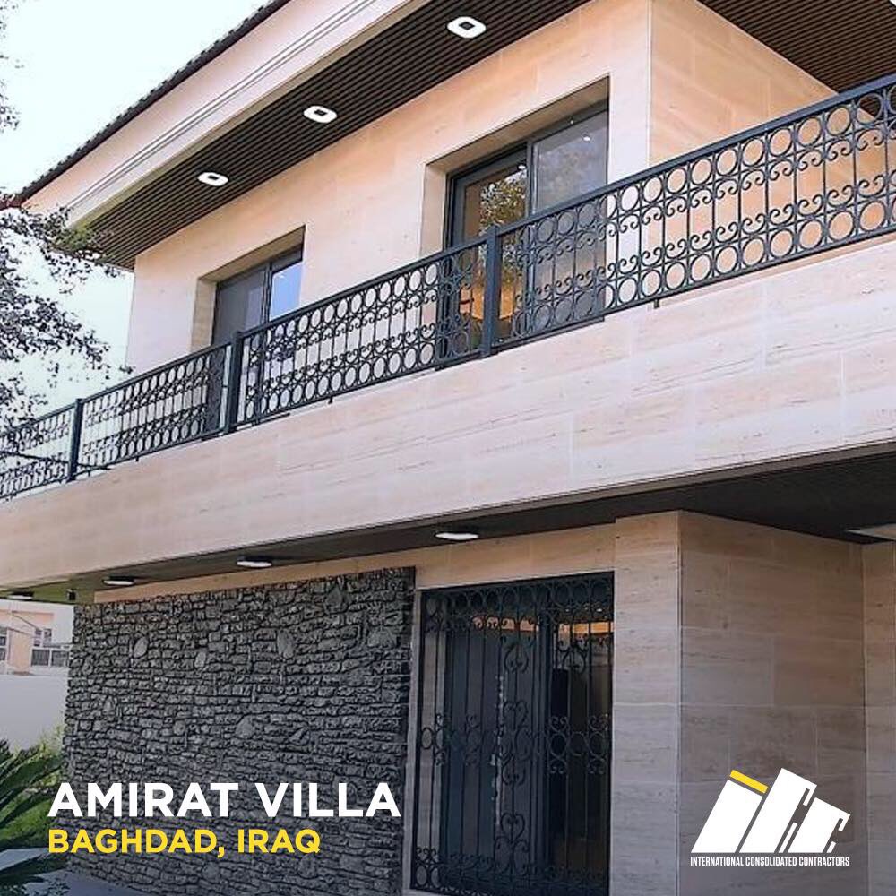 ICC_Contractors's tweet photo. ICC has completed the construction of a villa in Baghdad, Iraq.

From planning to execution to interior design, ICC has used its house expertise to deliver a large complex building

For more info, get in touch on https://t.co/1hxQm8kzxo

#ICC
#InternationalConsolidatedContractors https://t.co/WtNT2Bf2rf