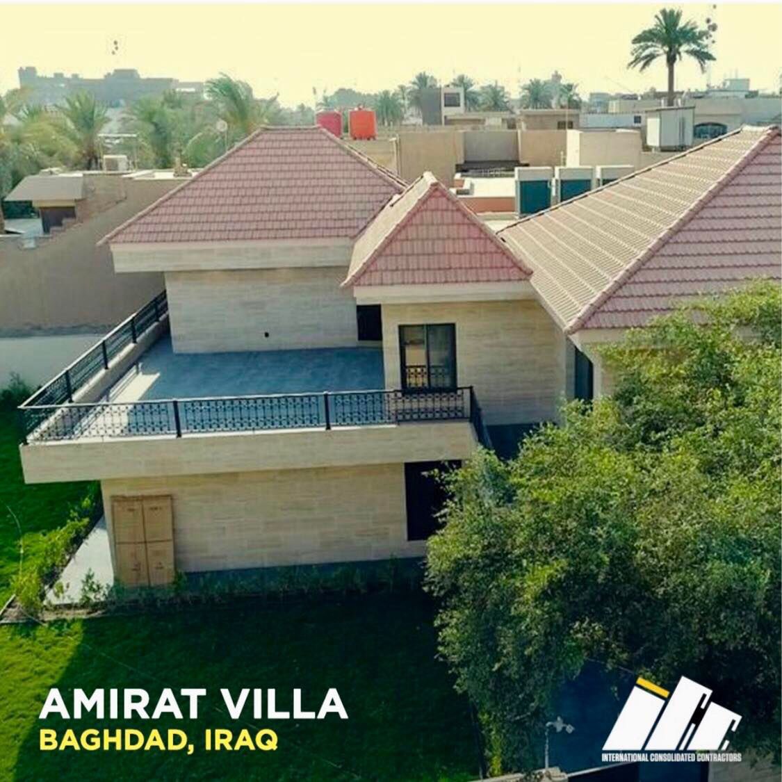 ICC_Contractors's tweet photo. ICC has completed the construction of a villa in Baghdad, Iraq.

From planning to execution to interior design, ICC has used its house expertise to deliver a large complex building

For more info, get in touch on https://t.co/1hxQm8kzxo

#ICC
#InternationalConsolidatedContractors https://t.co/WtNT2Bf2rf