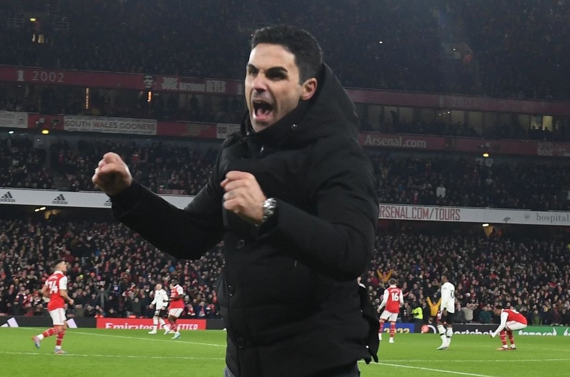 ‘Go to church’, Mikel Arteta tells critics of Arsenal victory celebrations.
My manager.