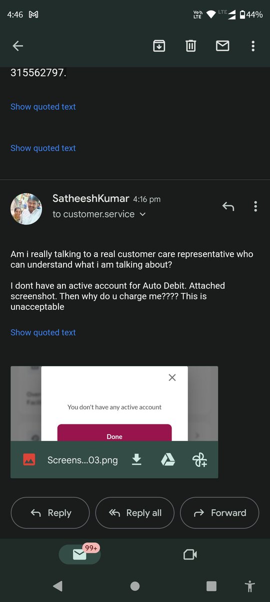 techsathish's tweet photo. @AxisBankSupport  your customer care representative is so dumb that they don't understand what I am talking about. Repeating the same words like a BOT. Can I expect any resolution for my issue ref #315559567 ? https://t.co/y9AgsQBs0S