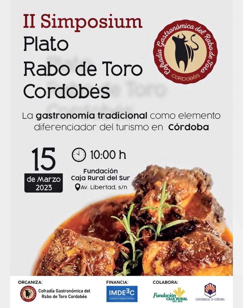 Rabo de Toro Cordobés Cofradía Gastronómica tweet media