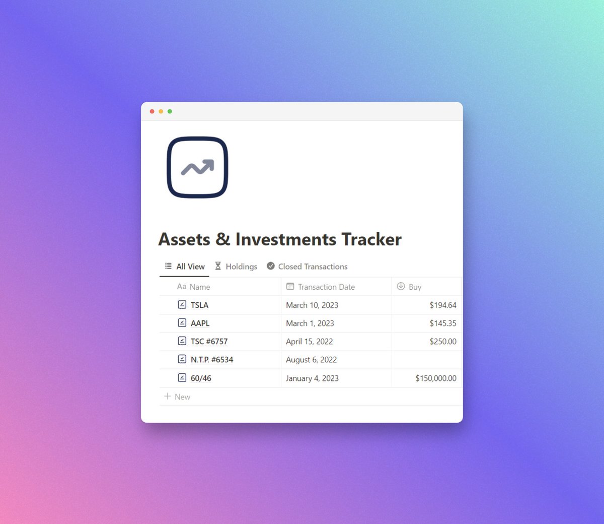 egebese's tweet image. Due to a problem with my Financial Tracker template, I won't be able to release it tomorrow.
Instead of not launching anything I will launch the Assets & Investment Tracker dashboard tomorrow.
Who wants it?
#notiontemplate #notion #notioncreator