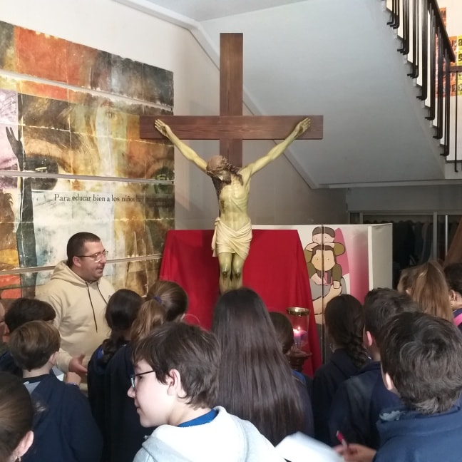 MaristasHuelva's tweet photo. ¡¡Hoy es domingo!! #FuertesDeCorazón #SomosIN #SomosDesdeDentro #CuaresmaMarista #LaFamiliaQueEliges #eligeMaristas #SomosMaristas #másqueaulas https://t.co/YolcFYm5JQ