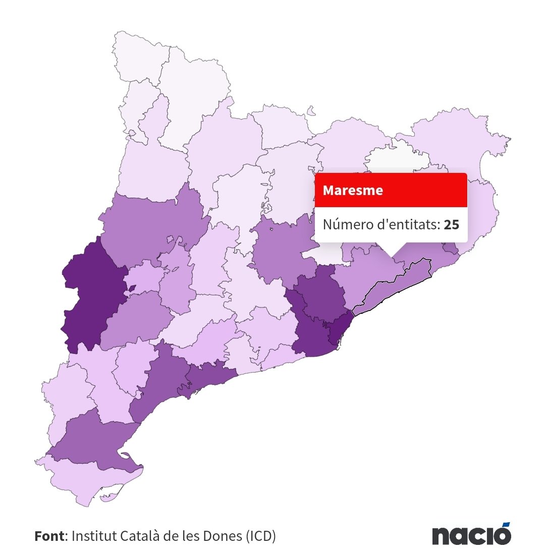 MaTeresaNaves's tweet photo. ♀️ Al Baix Maresme hi ha tres Serveis d'Informació i Atenció a les Dones (#SIADs) a Masnou, Premià i Vilassar de Mar
🙆♀️ El suport enfront a la #violència #masclista i la reivindicació dels #drets de les #dones són una constant en les associacions.
👉https://t.co/LdpNo0Jxas https://t.co/UvMg7oVCUT