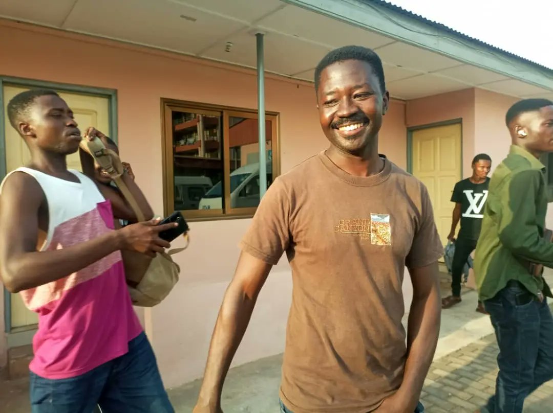 KsTU_GH's tweet photo. Yɛkɔ China !!
Watch the excitement and mixed feelings as 29 students depart from the Amakom Campus to  Accra en route to China! 
These students from the Mechanical Engineering and Building Tech. Departments have been awarded full scholarships by Chinese  Institutions . https://t.co/0lleAV0A3q