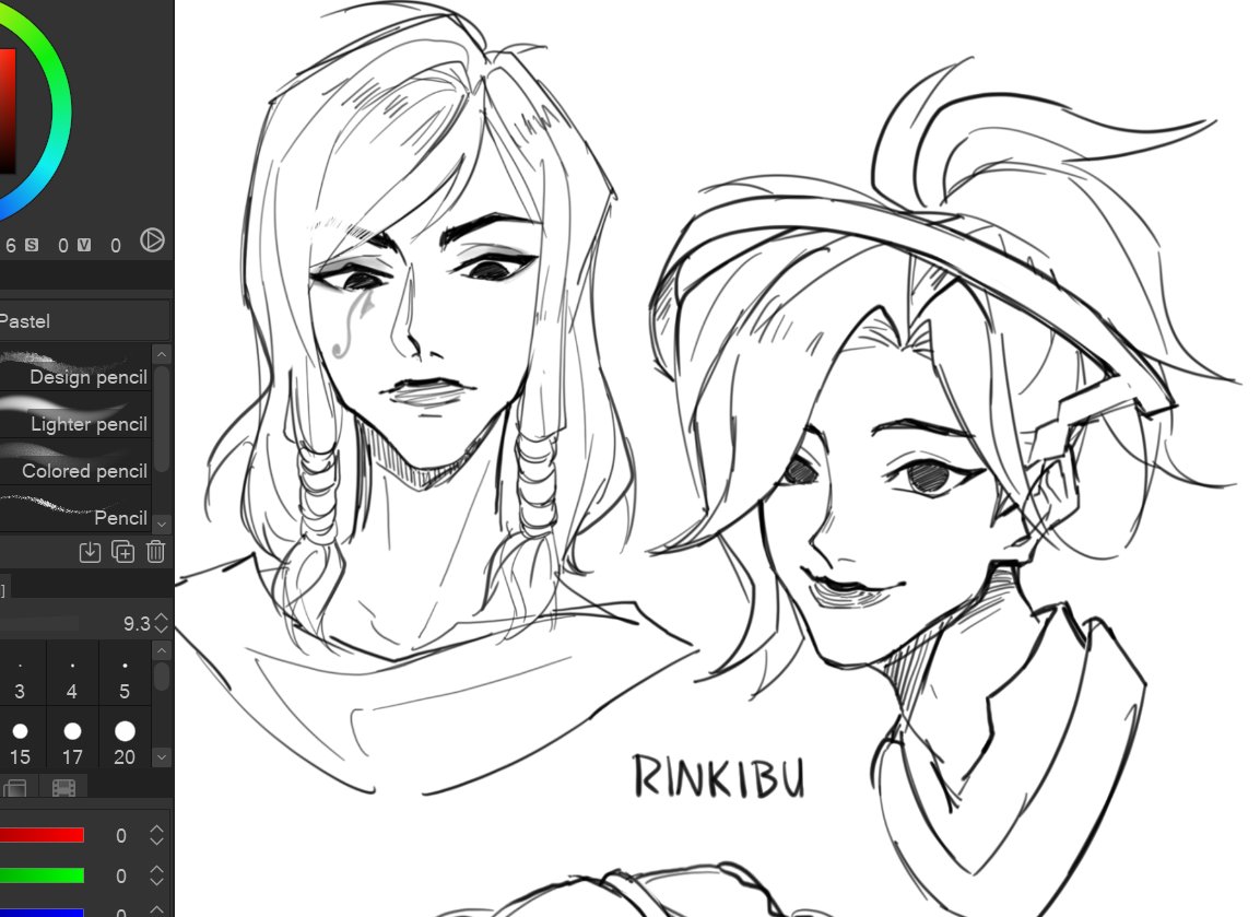 overwatch doodles for my friends
#Overwatch 