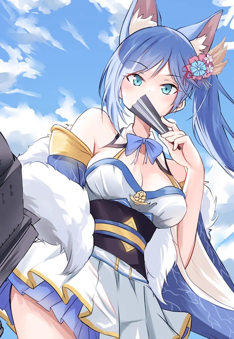 リクエストありがとうございましたm(__)mアズレンの神通さん!#アズールレーン#神通 