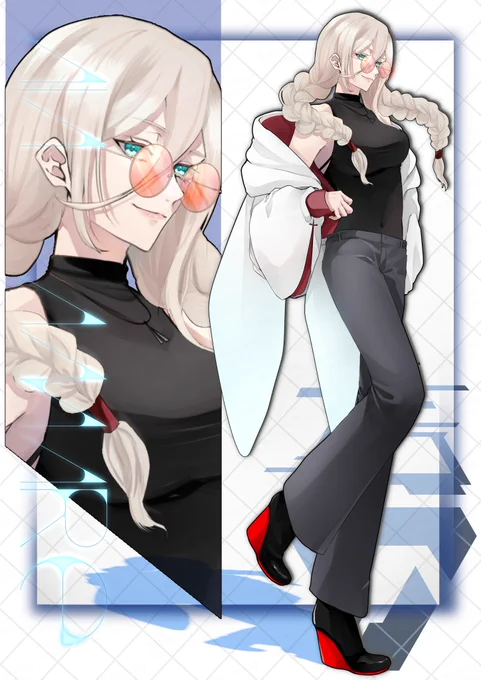 #ENファッション企画第3弾Aia Amare /ILUNA※衣装捏造注意 FAタグから他の参加者様の素敵絵も見ることできますので是非! 