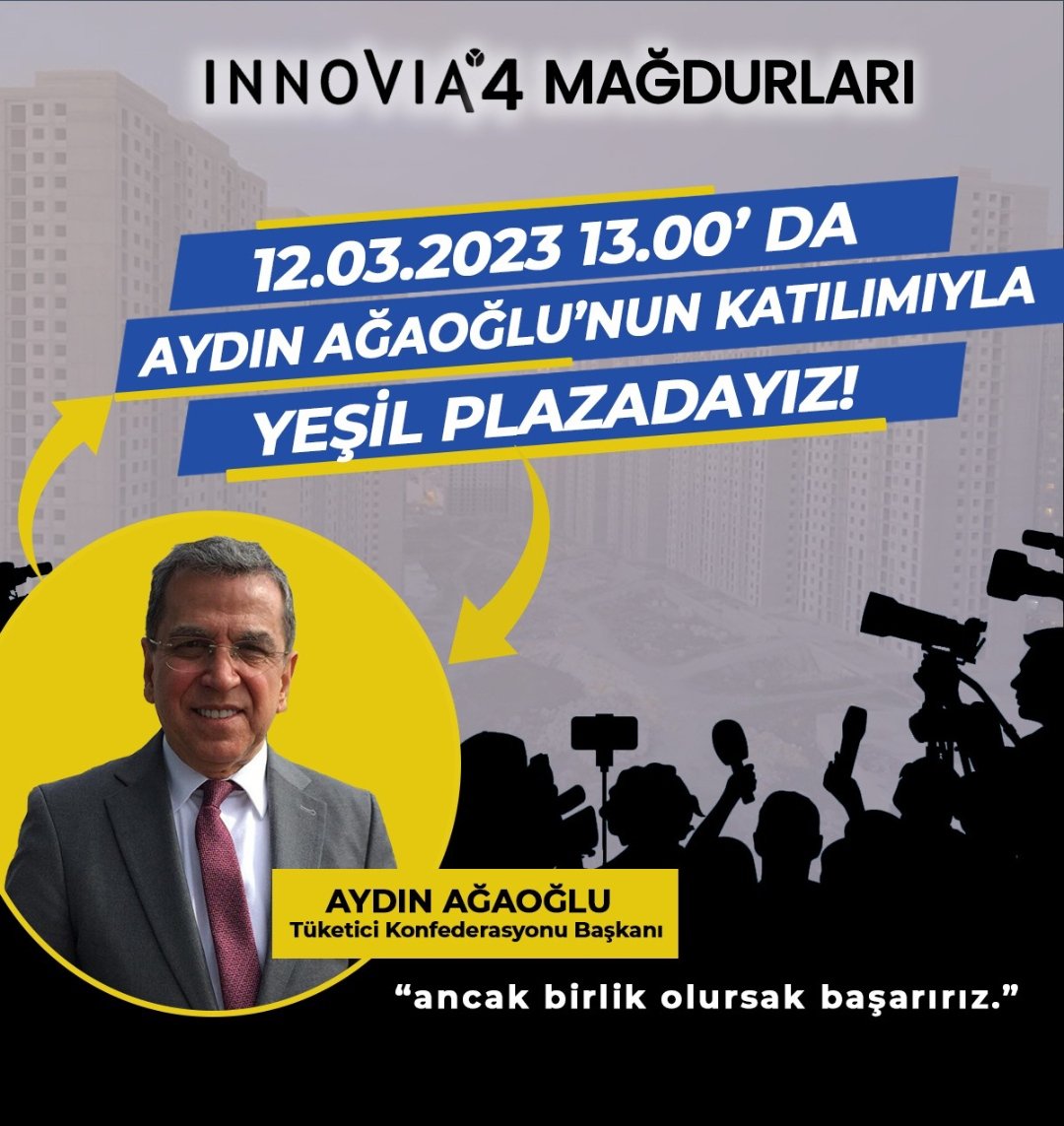 Bugün günlerden  innovia4 konut mağdurları @aydinagaoglu