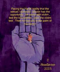 #abuser #victimtest #testingboundaries #emotionalbonding #captiveaudience #harshreality #succumbedtoabuse #escape     #retweet