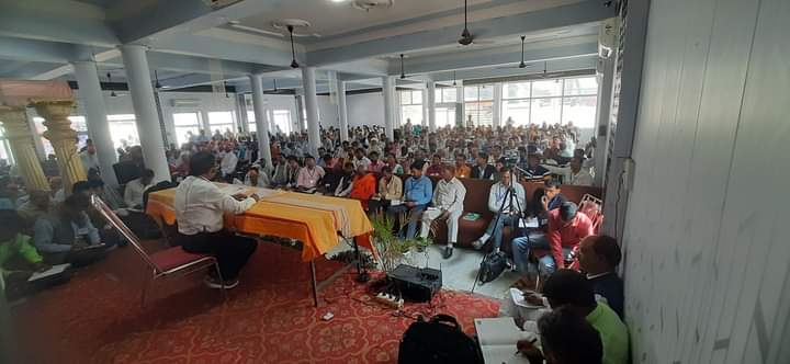 VishalGautamBMP's tweet photo. #BAMCE
आज उत्तर प्रदेश के लखनऊ में बामसेफ एवं सहयोगी संग़ठन का एक दिवसीय ट्रेनिंग फॉर ट्रेनर्स
स्थान: वृंदावन पैलेस कानपुर रोड, लखनऊ, उत्तर प्रदेश
दिनांक- 12 मार्च 2023 (रविवार)
समय : 10 बजे से 5 बजे तक
प्रशिक्षक - मा. डी. आर. ओहोल
(राष्ट्रीय प्रधान महासचिव, बामसेफ, नई दिल्ली ) https://t.co/ZbrCUVBrit