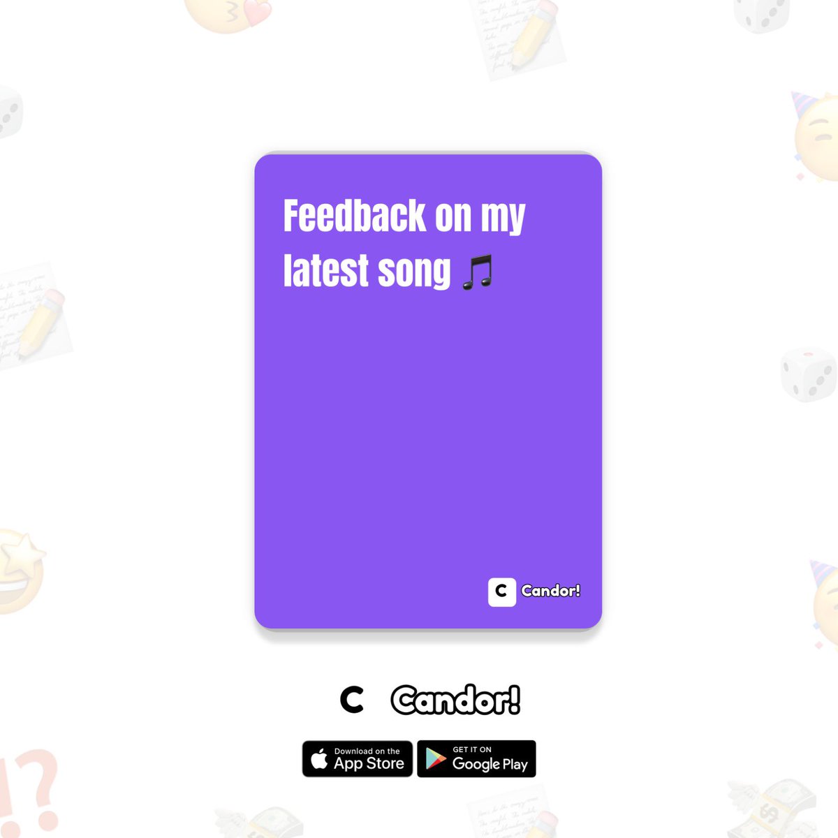 playcandor's tweet photo. 🔥🔥🫢BIG NEWSS!!! 
NEW QUESTIONS NOW AVAILABLE IN CANDOR 😛💬

https://t.co/X5zt9TrmaV

https://t.co/MH8yfYwVTG

Download Candor app today for more fun and engaging responses from your followers🤩 #newquestionsnewme #fun #social #games #new #pushingC #Download #availablenow‼️ https://t.co/ETNGBAOlth