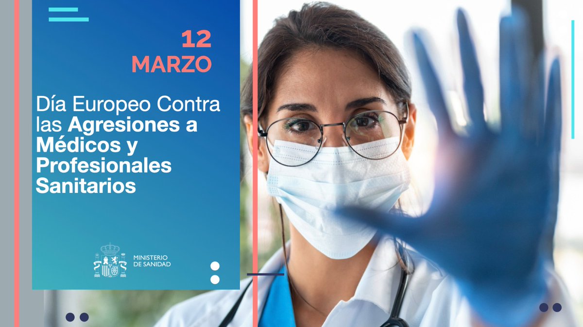Hoy es el Día Europeo contra las Agresiones a Médicos y Profesionales Sanitarios

Cuidemos de quienes nos cuidan. Tolerancia cero frente a las agresiones.

#StopAgresiones