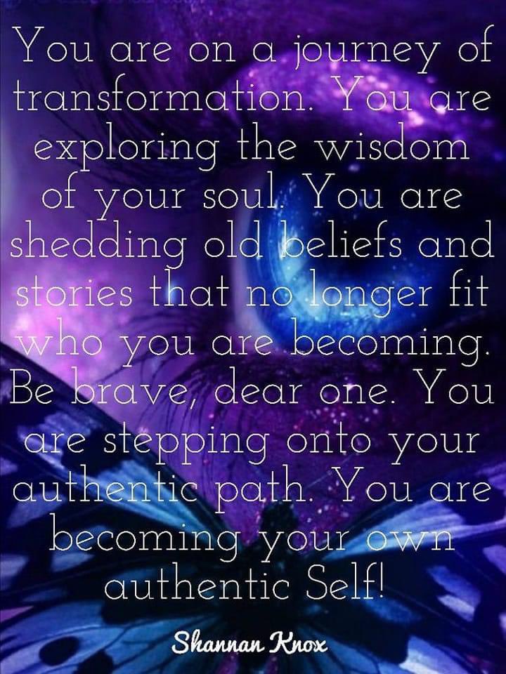 Blessed Sunday to all … Step Up, InTo Your AuThenTic Self … no others needed, just FaiTh in You &amp; Your Team … we can only be authentic when we bring forth our gifts … we are not an extension of another … we are unique … embrace Your Uniqueness XxX 
“Su Nai Na Mon Tu Ter”