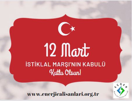 Enerji Çalışanları Derneği (EÇDER) Yönetim kurulu başkanı Atakan ŞAVRAN İstiklal Marşımızın 102. Yıl dönümündeki konuşmasında şu sözlere yer verdi:

Üstün bir mücadele ve kahramanlıklarla kazanılan Kurtuluş Savaşı sonrası, Milli şairimiz Mehmet Akif

enerjicalisanlari.org.tr/baskan-savran-…