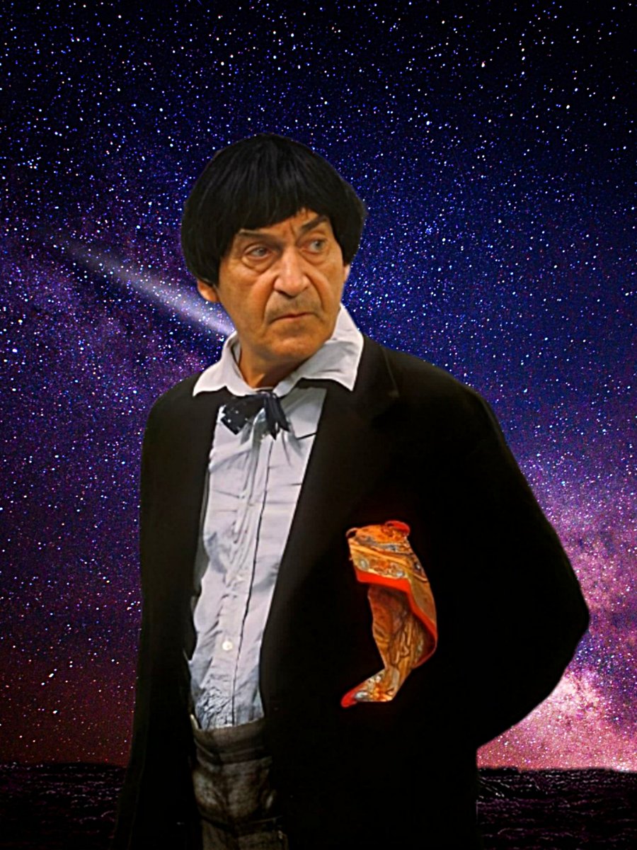 I made this poster of the second doctor 😃. #DoctorWho #PatrickTroughton
