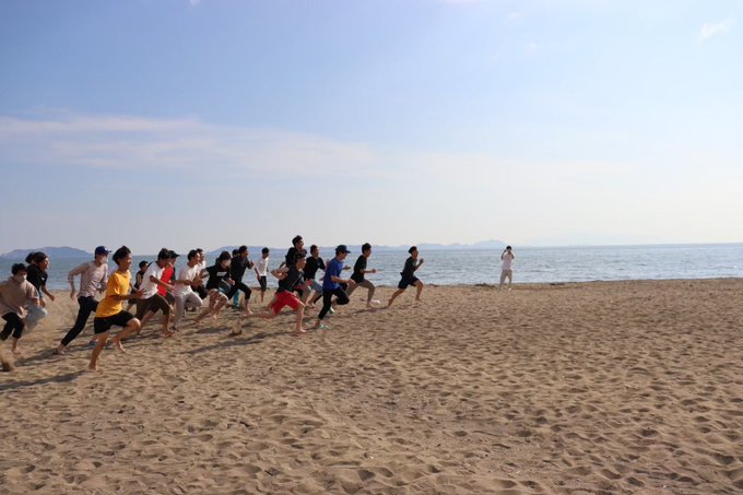 【アルペジオの活動を紹介します！】合宿編①   〜🌊夏合宿🍉〜たつの市のかもめハウスで2泊3日の合宿でした！1日目は海で