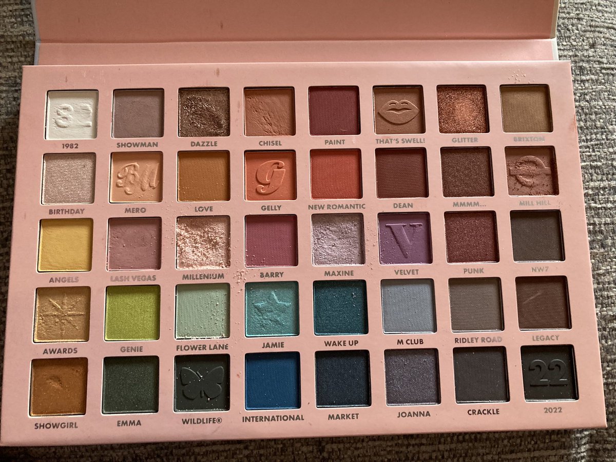AngieH1980's tweet image. How gorgeous is this eyeshadow palette from #BarryM