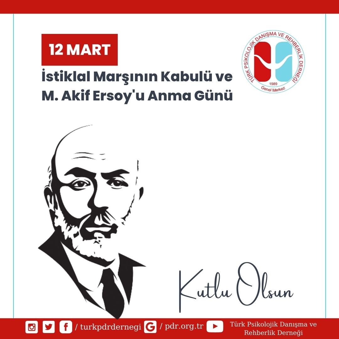 İstiklal Marşımızın TBMM'de kabulünün 102. yılında Milli Şairimiz Mehmet Akif Ersoy'u, bağımsızlığımızın önderi Gazi Mustafa Kemal Atatürk'ü, Gazi Meclisimizin kahraman vekillerini, tüm kahraman şehit ve gazilerimizi rahmet ve minnetle anıyoruz.

#12martistiklalmarşınınkabulü