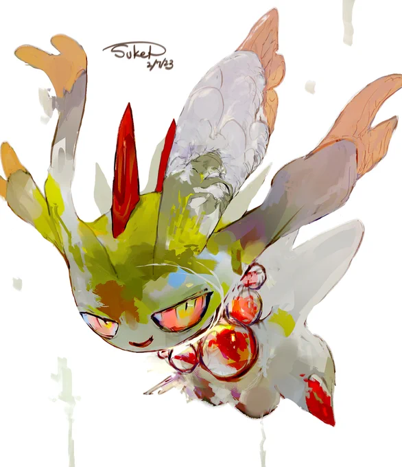 今までに描いたパラドックスポケモン(こだいのすがた) 