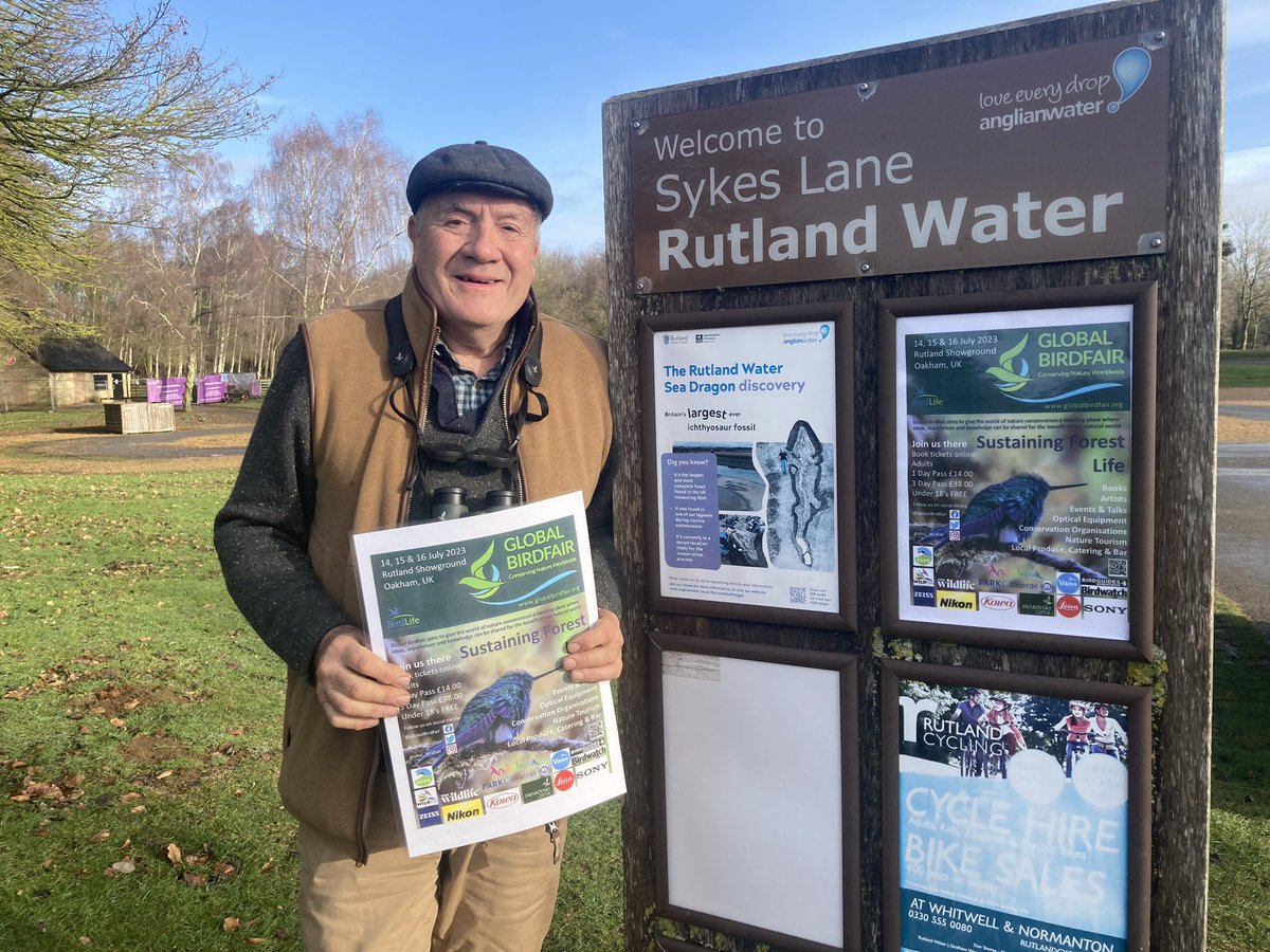 Global Birdfair (@globalbirdfair) on Twitter photo Out this morning on <a href="/WeBS_UK/">Wetland Bird Survey</a> count Adding Global Birdfair posters to promote the event to all who visit Rutland Water 🦆
Great to see so many younger people joining in <a href="/rutwaterparkrun/">RutlandWater parkrun</a>
<a href="/RutWaterPark/">Rutland Water Park</a> <a href="/AWCoastCountry/">AW Coast & Country</a> <a href="/AnglianWater/">Anglian Water</a> <a href="/DiscoverRutland/">Discover Rutland</a> <a href="/OakhamCofEParks/">Oakham C of E Primary & The Parks School</a> <a href="/englishmartyrs_/">English Martyrs CVA, Oakham</a> Out this morning on <a href="/WeBS_UK/">Wetland Bird Survey</a> count Adding Global Birdfair posters to promote the event to all who visit Rutland Water 🦆
Great to see so many younger people joining in <a href="/rutwaterparkrun/">RutlandWater parkrun</a>
<a href="/RutWaterPark/">Rutland Water Park</a> <a href="/AWCoastCountry/">AW Coast & Country</a> <a href="/AnglianWater/">Anglian Water</a> <a href="/DiscoverRutland/">Discover Rutland</a> <a href="/OakhamCofEParks/">Oakham C of E Primary & The Parks School</a> <a href="/englishmartyrs_/">English Martyrs CVA, Oakham</a>
