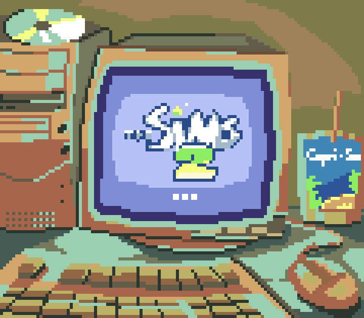 Nostaljik bir çizim yaptım #pixelart