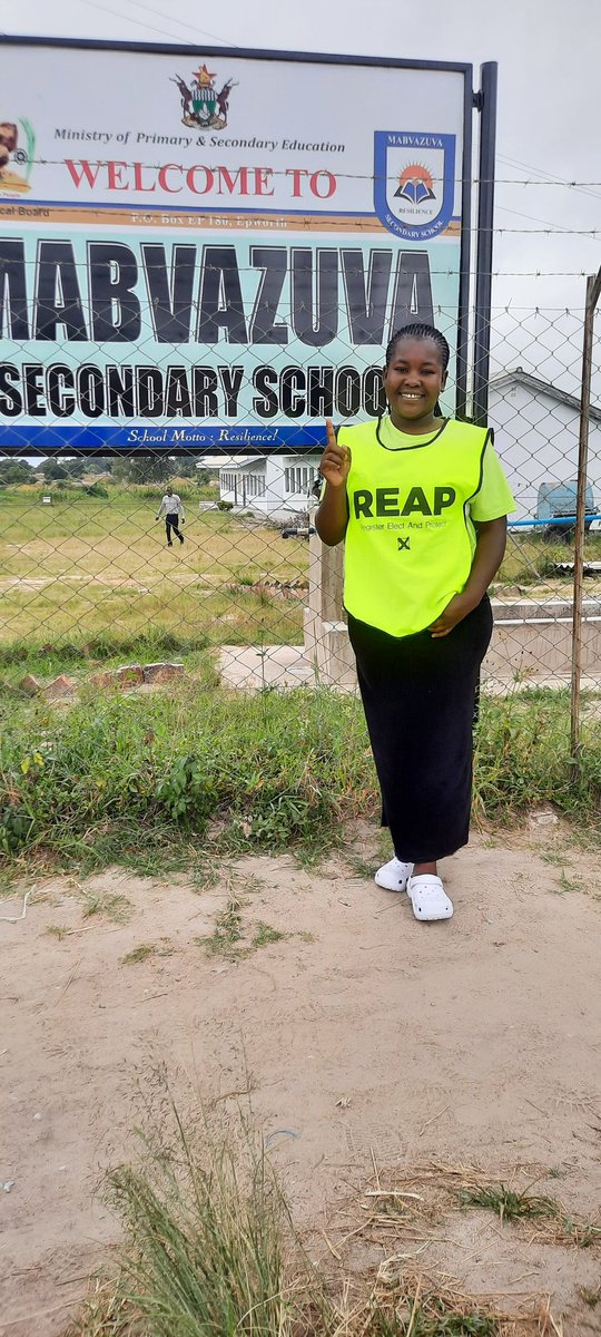 AnnahSande's tweet photo. In Epworth at Mabvazuva Secondary School young people has embraced the REAP project as a call to ACT NOW! Many are showing up to register to vote and be part of the winning team! #REAP_zw #RegisterBig https://t.co/o6byA1vU6d