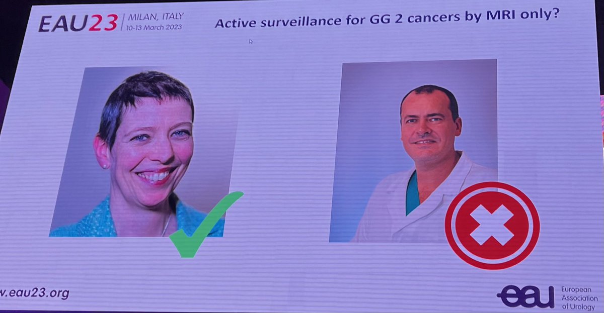 Matt Cooperberg (@dr_coops) on Twitter photo Great debate <a href="/mrsprostate/">Caroline Moore</a> <a href="/Albert0Briganti/">Alberto Briganti</a> at #eau23: can we follow men on AS with MRI alone? I might suggest truth is in the middle: confirmatory bx is essential but MRI NPV rises downstream
europeanurology.com/article/S0302-โฆ <a href="/EUplatinum/">European Urology</a> <a href="/CChuMD/">Carissa Chu</a> Great debate <a href="/mrsprostate/">Caroline Moore</a> <a href="/Albert0Briganti/">Alberto Briganti</a> at #eau23: can we follow men on AS with MRI alone? I might suggest truth is in the middle: confirmatory bx is essential but MRI NPV rises downstream
europeanurology.com/article/S0302-โฆ <a href="/EUplatinum/">European Urology</a> <a href="/CChuMD/">Carissa Chu</a>