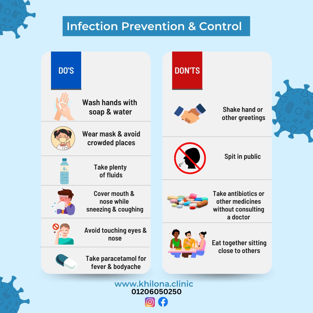 upima21's tweet photo. Dos n don't for infection control https://t.co/y9NWtS6L42