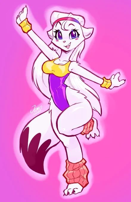 Cute Stoat lady #SayakoDTIYS  