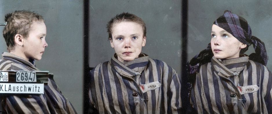 Dette er Creslawa Kwoka, 14 år. I dag, 12. mars, er det 80 år siden hun ble henrettet i Auschwitz, med fenol injisert i hjertet. Hun var redd og forslått, forsto ikke språket og hadde mistet mora få dager før. Hun var et av 250 000 barna som ble henrettet i Auschwitz. Tråd.