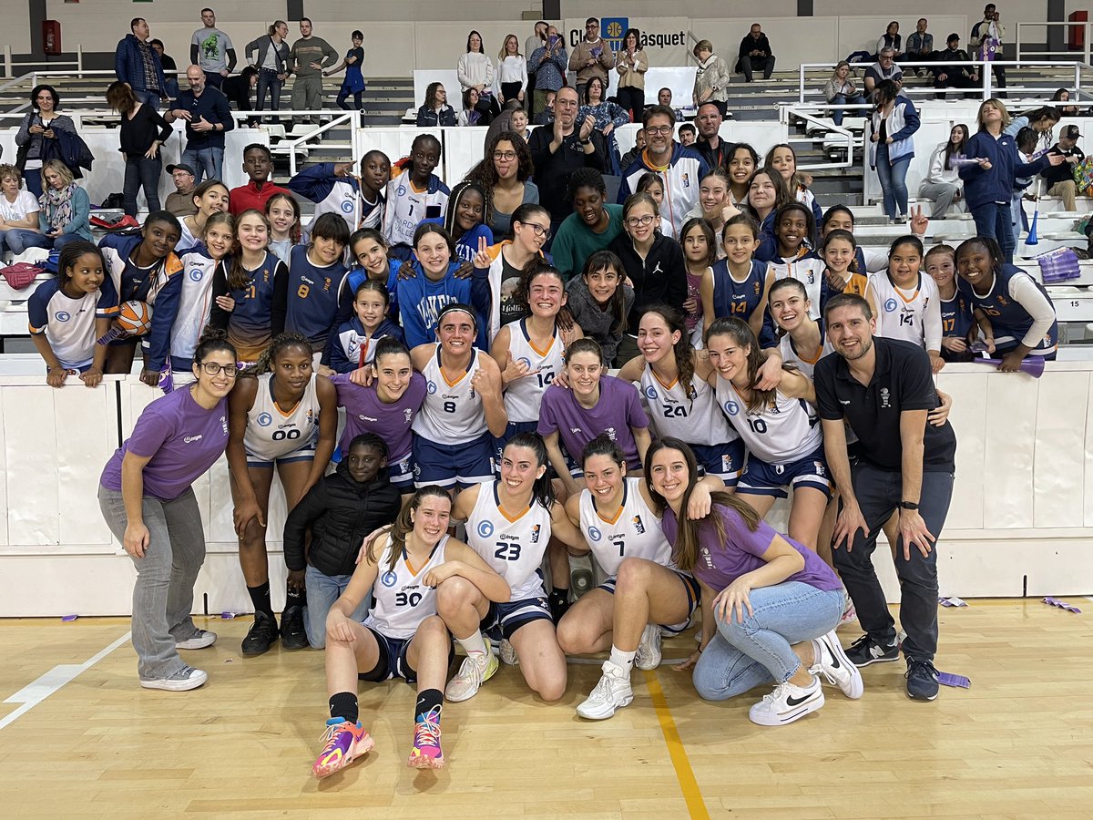 Important victòria del Sènior 1 femení 🆚 TGN Bàsquet A
#somcbg <a href="/GRN_esports/">Granollers Esports</a> <a href="/FCBQ/">FCBQ</a>