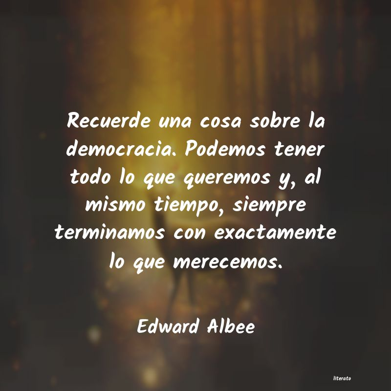 #EdwardAlbee