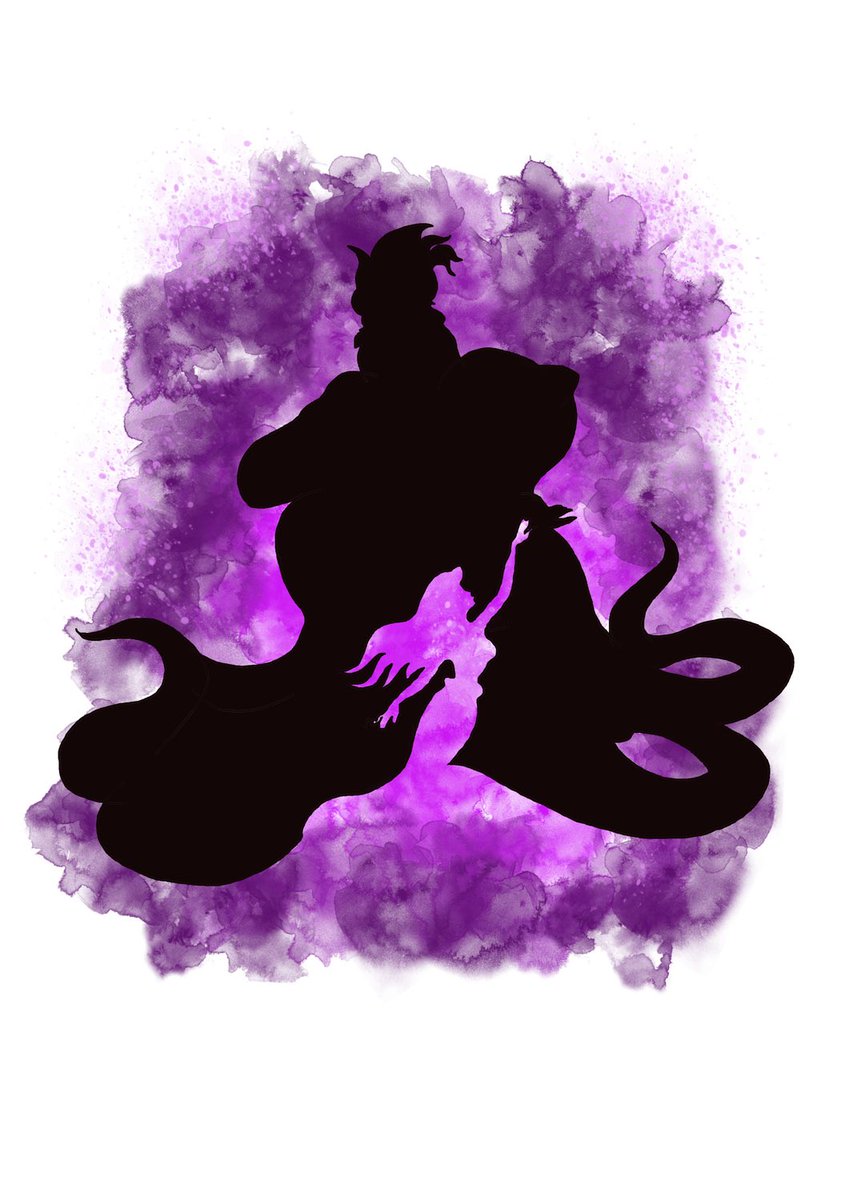 ShminxC's tweet photo. ‘Oh you poor unfortunate soul’ 

 Ursula Water Colour A4 Print

 #etsy #disney #thelittlemermaid #disneyvillain #ursula #seawitch #watercolour #illustration #poorunfortunatesoul #partofyourworld 

https://t.co/URVRrv9BsO https://t.co/IV6Si1kGNX
