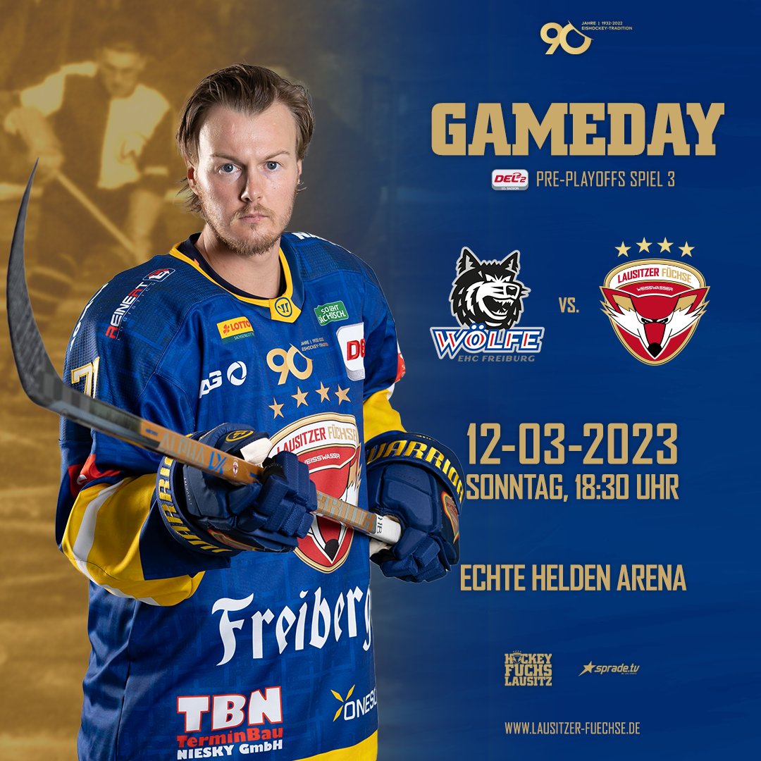 lausitz_fuechse's tweet photo. #Entscheidungsspieltag 🔥 Heute entscheidet sich, ob unsere Füchse ins Playoff-Viertelfinale einziehen. Die Spannung steigt...
----
📺 Livestream:  https://t.co/yOFzbdR5m8 
💻 Liveticker: https://t.co/eZAo2A2JBr https://t.co/pLA7tnPiYF