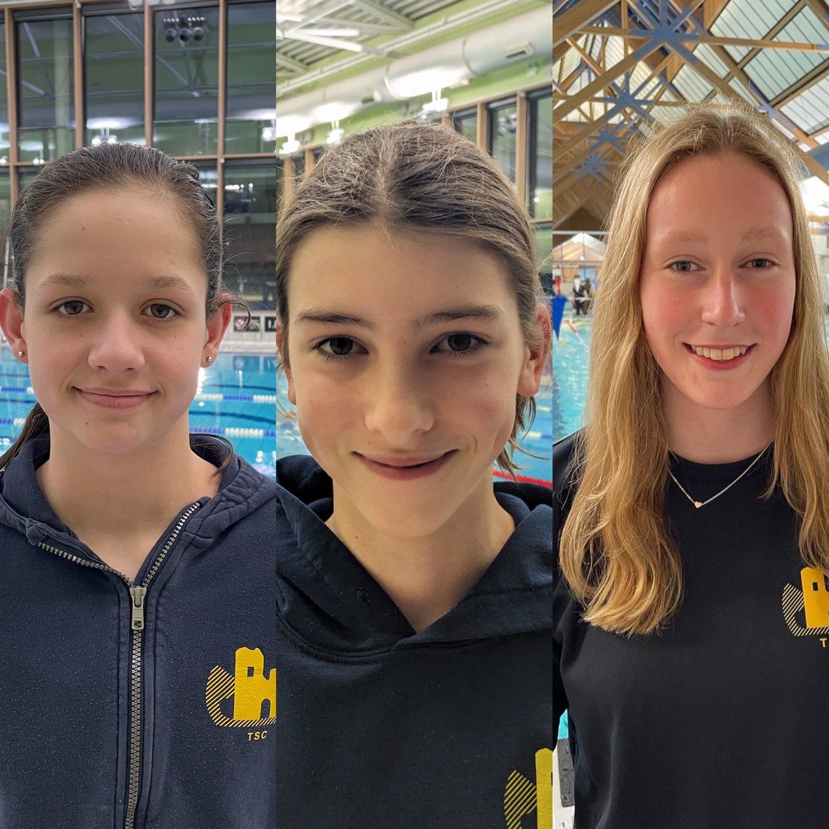 Girl power today with 2 TSC swimmers at Wycombe today. 

🍀🍀 Amalie & Elodie for their swims: Elodie has 100Br; Amalie has 100 Free, 50 Fly, 200 Fly & 100 Br. 

At #ESSA2023 in Coventry, where Caitlin (female South East Captain) has 50 & 100 back plus free relay 🍀

Go girls 💪