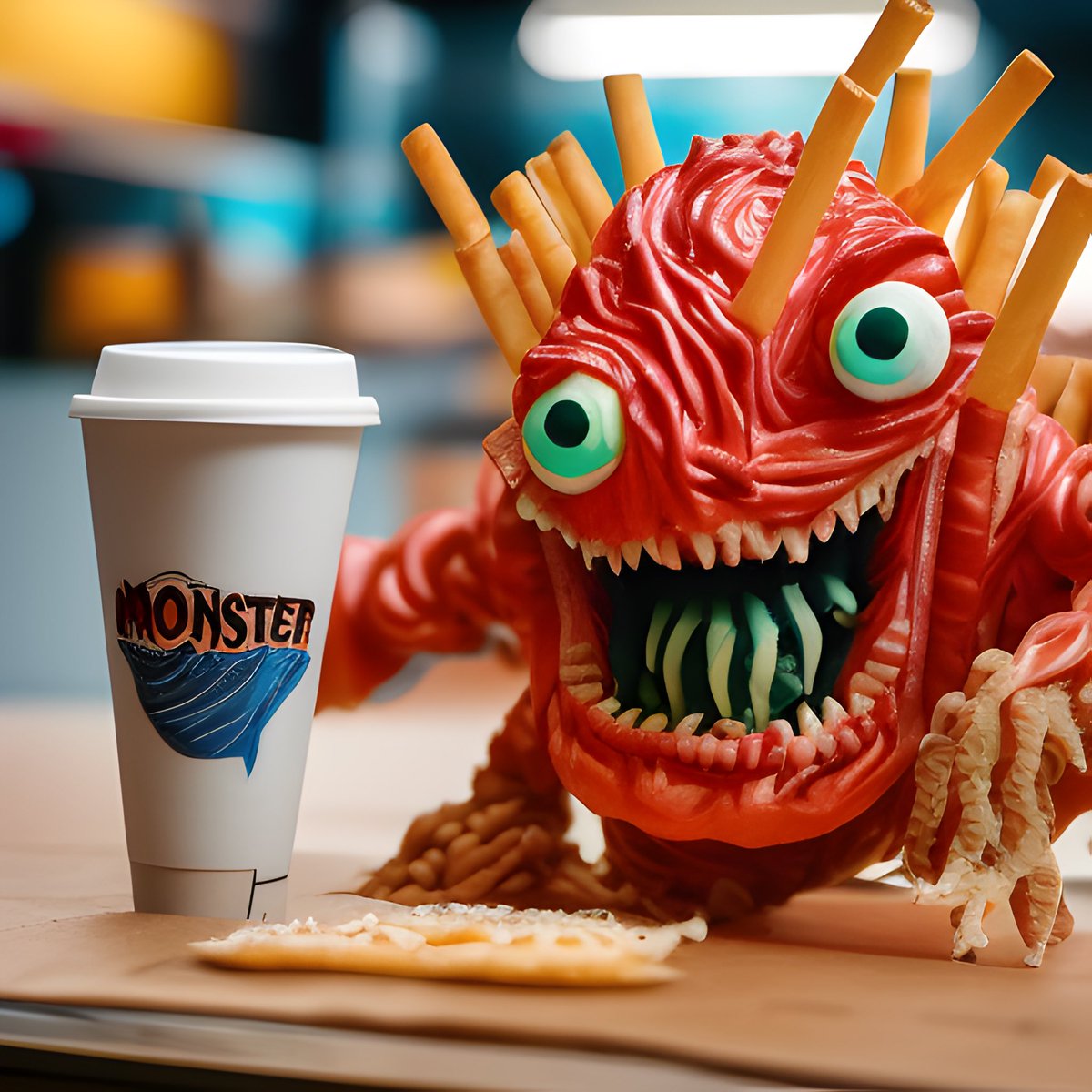 lyuartwork's tweet photo. Bon Appetite ✨

https://t.co/aqEgfOt2Wc

#aiart #aiartwork #aicommunity #aiartcommunity #ai #nft #nfts #metaverse #meta #midjourney #stablediffusion #dalle #openai #weirdart #plasticineart #plasticine #plasticineillustration #aiartdaily #aiartdesign #aiartist #midjourneyart https://t.co/IikrVPcdGH