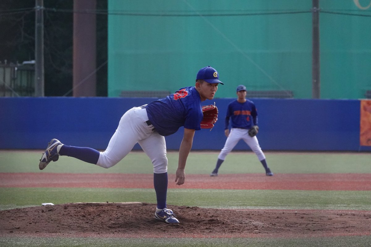 senberokyuji19's tweet photo. 2023.3.12@中央学院大学G
中央学院大-大阪産業大

昨年の新人戦以来の山形選手（金足農②）
中継ぎで好投！逞しくなった姿を見せてくれました!
#山形琉唯
#中央学院大学
#金足農業
#秋田っ子 https://t.co/qw4YBtwh1y