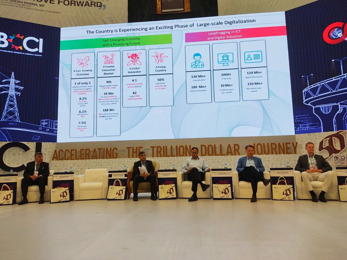 usahab91's tweet photo. Speakers highlighted the ICT capacity of ๐ง๐ฉ at plenary session on digital economy. #ITIT #ICT https://t.co/dEH9beogNr