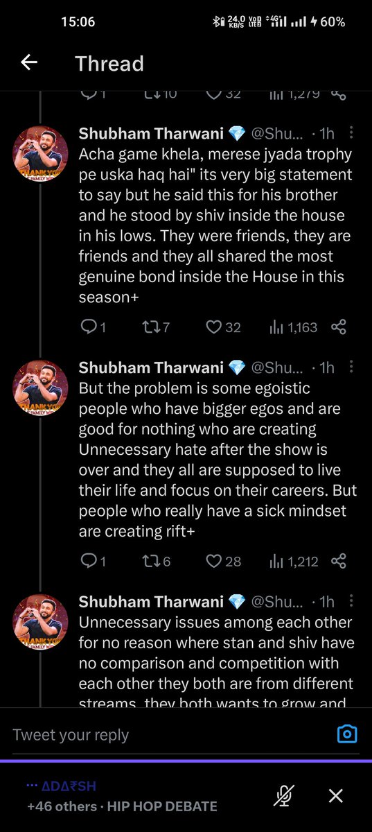 bhvy_590's tweet photo. Why still Dog 🐕🐕🐕 are barking. PR ke paiso se pedigree or belt karid or uss belt ki chain ko @ShivThakare9 or #manishatai ke hand me dee. Woo log pallenge tuge. Hmare piche mat bhouukk.
@vardhmaan008 @MCStanOfficial
#MCStan #StannyArmy https://t.co/uzBtTBA0Rs