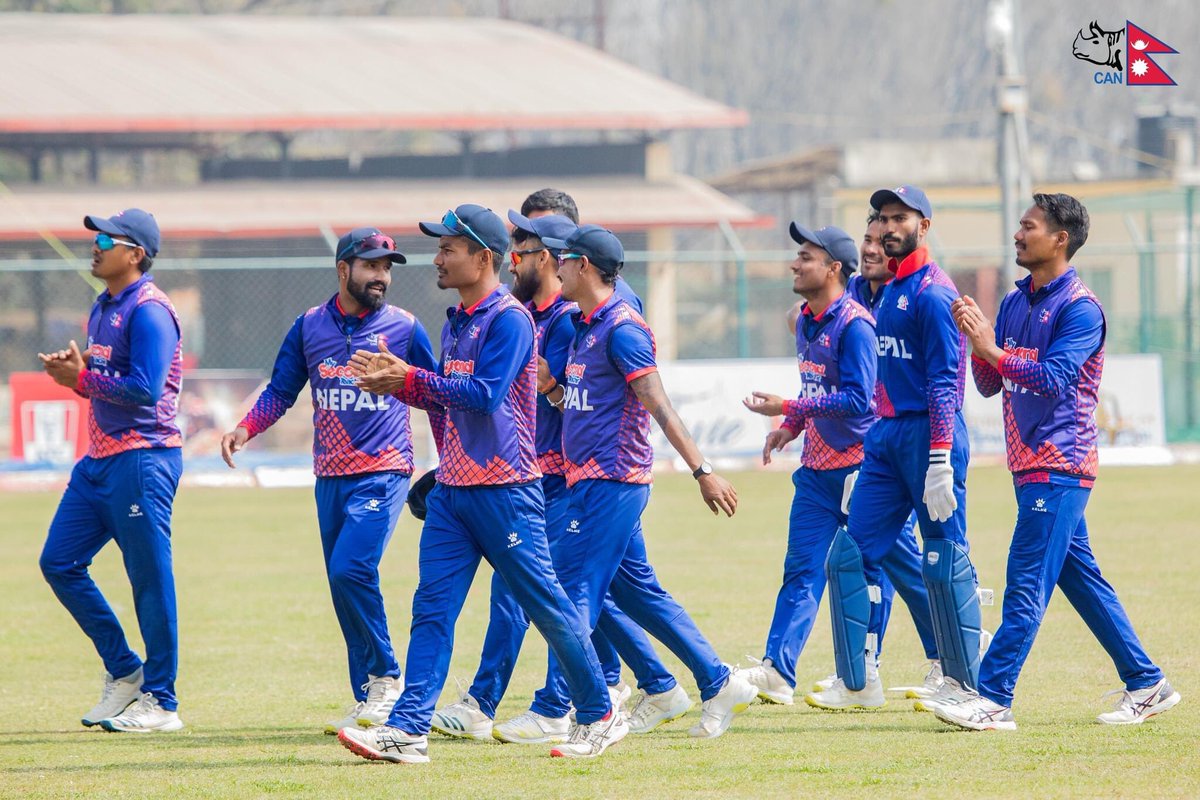 Thejuly23rdd's tweet photo. Congratulations to Nepal Cricket team on winning against the UAE and securing ODI status for the next four years! 🏏🇳🇵
#NepalCricket | #ODIStatus #CWCL2 https://t.co/GXzQLht6yP