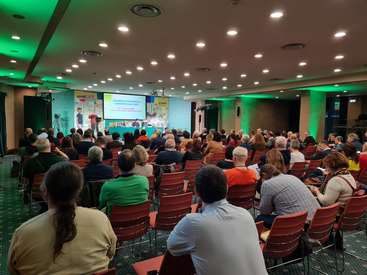 UispNazionale's tweet photo. 🚧 Iniziati i lavori dell'ultima giornata dell'Assemblea congressuale Uisp Nazionale

Alle 1️⃣3️⃣ sono previste le conclusioni del presidente nazionale #Uisp @TizianoPesce https://t.co/OR9FPRusY7