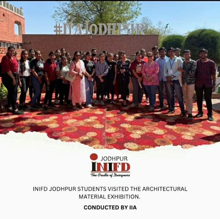 inifd_jodhpur's tweet photo. INIFD JODHPUR STUDENT VISITED ARCHITECTURAL MATERIAL EXHIBITION  Conducted by IIA.
.
.
Students got information about building material.
.
.
#inifdrocks #inifd #inifdjodhpur #inifdstudents #visit #exhibitions #interiordesign #interiordesigner #architecture #informative #iia https://t.co/6jSzEwUbNv