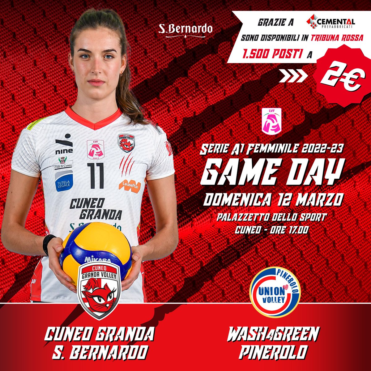 Cuneo Granda Volley tweet media