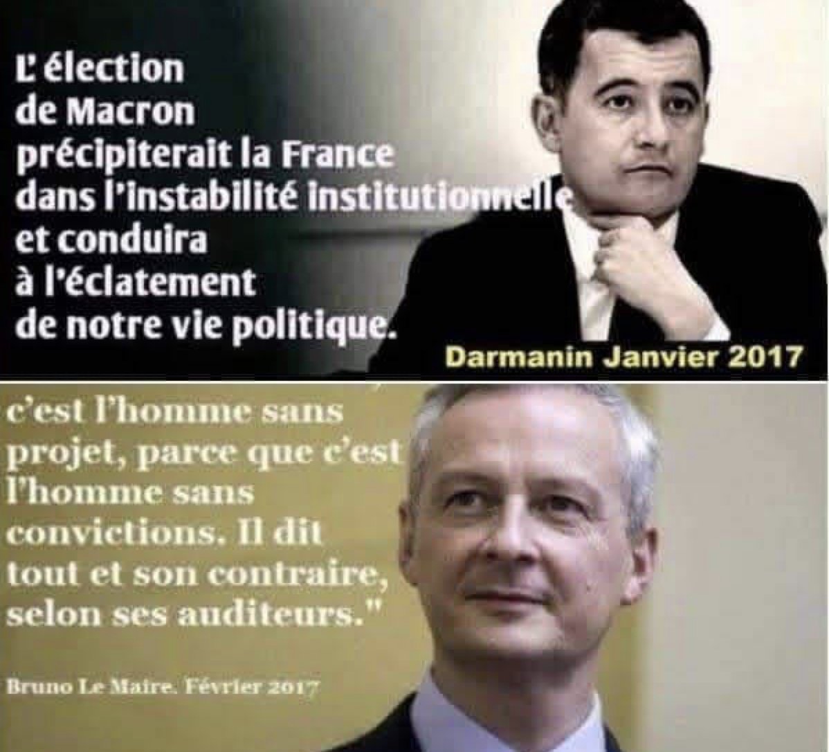 silvano_trotta's tweet photo. Ah ils avaient vu juste.... Ah oui ils sont au gouvernement Macron depuis.... https://t.co/h38z22LVTL