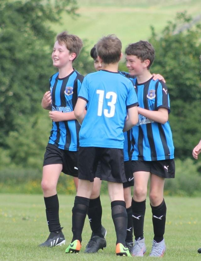 A gritty 'six pointer' win for <a href="/pennington_fc/">Pennington Football Club</a> U13 Eagles against close rivals <a href="/AdlingtonJFC/">Junior Football</a> U13 Panthers to cement our position at the top of the <a href="/OfficialBBDFL/">Bolton, Bury & District Football League</a> league. These are a fantastic group of lads to coach!