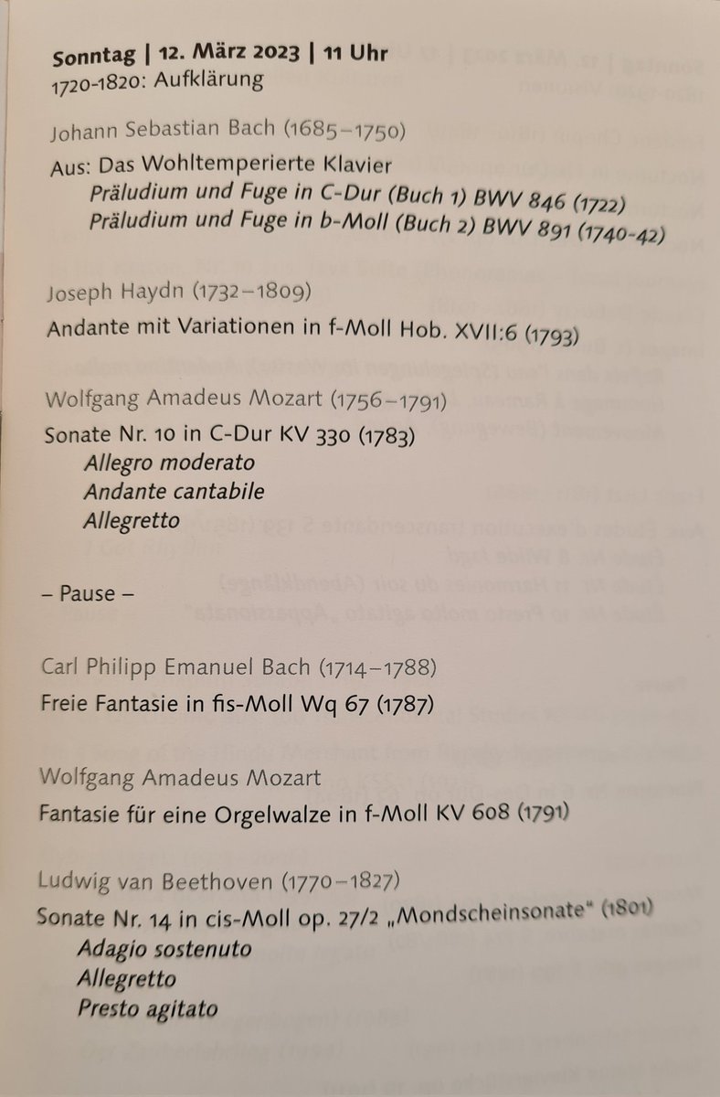 Opernjunkie's tweet photo. Trotz #MatiNéeDanke heute zum Aufwachen #Bach, #Haydn, #Mozart und #Beethoven im #AnnelieseBrostMusikforum in Bochum mit #KitArmstrong...schon ein Vorbote aufs #KlavierFestivalRuhr 🎹 https://t.co/USQFEeCIDK