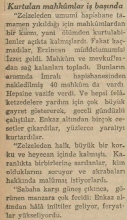 say_cem's tweet photo. 1939 depreminde arama-kurtarma uzmanı olup olmadıklarına bakılmadan seferber olan ve binden çok hayat kurtaran mahkumlara ilişkin göz yaşartıcı bir yazı: https://t.co/LD79zHDipD https://t.co/RdE1tqa1JE
