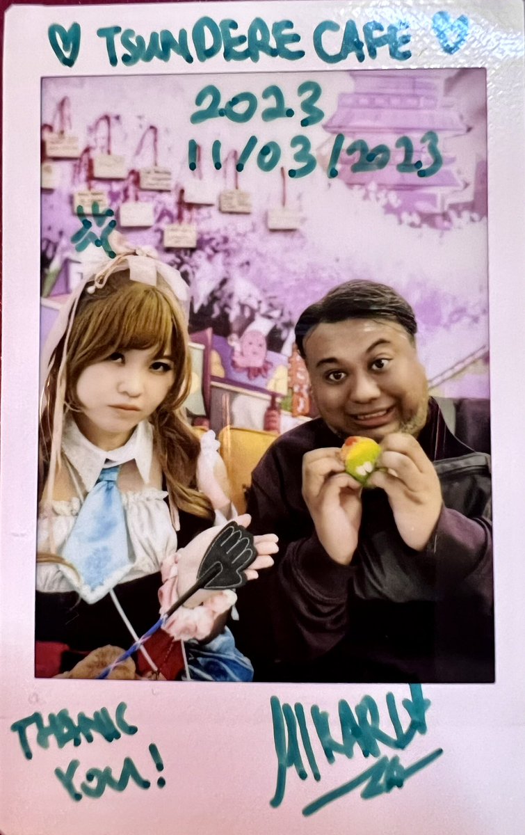 aronredeye's tweet photo. My First Tsundere Cafe @subatoki experience was fun and memorable. Thank you very much @VioletNimue for dragging me along! Hope to visit the cafe again!
#maidcafe #tsundere #slap #fun https://t.co/kH4gNAtgn8